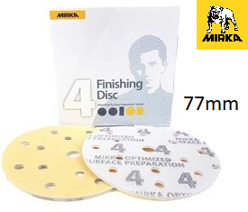 DISCO ALMOHADILLADO OSP-4 D77/6 FINISH 20uds MIRKA