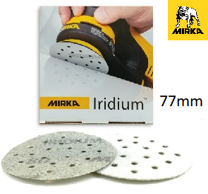 DISCO LIJA IRIDIUM D77 P500 50uds MIRKA