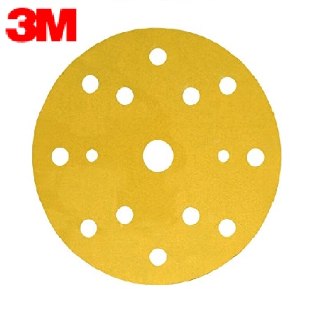 DISCO LIJA HOOKIT 255P ORO D203/8 G.Finos 50uni 3M
