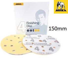 DISCO ALMOHADILLADO OSP-4 D150 FINISH 20uds MIRKA