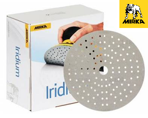 DISCO LIJA IRIDIUM D150 100uds MIRKA